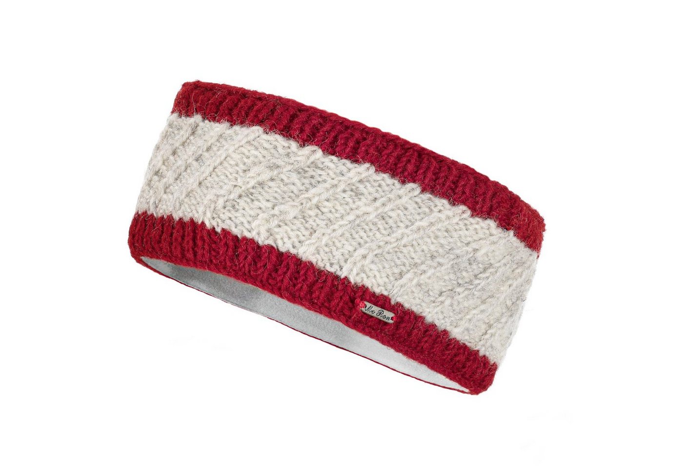 McRon Stirnband Modell Lata gefüttert mit Fleece, hoher Schurwollanteil von McRon