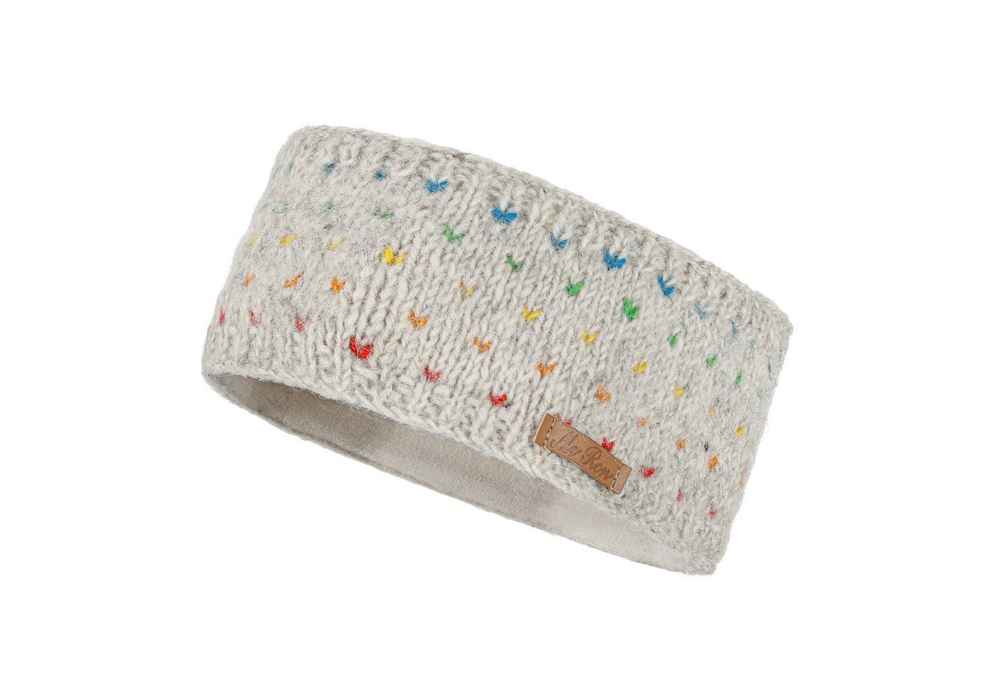 McRon Stirnband Modell Nadja Regenbogen gefüttert mit Fleece, hoher Schurwollanteil McRon Stirnband Modell Nadja Regenbogen gefüttert mit Fleece, hoher Schurwollanteil von McRon