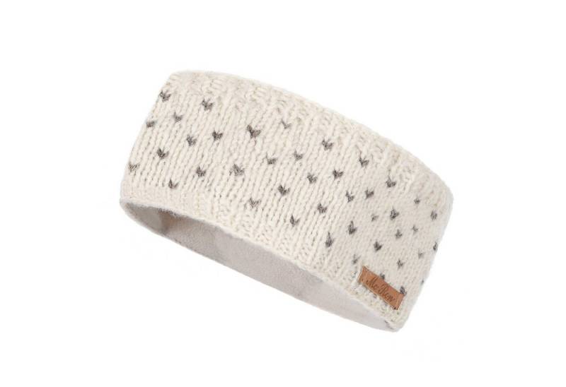 McRon Stirnband Modell Nadja gefüttert mit Fleece, hoher Schurwollanteil von McRon