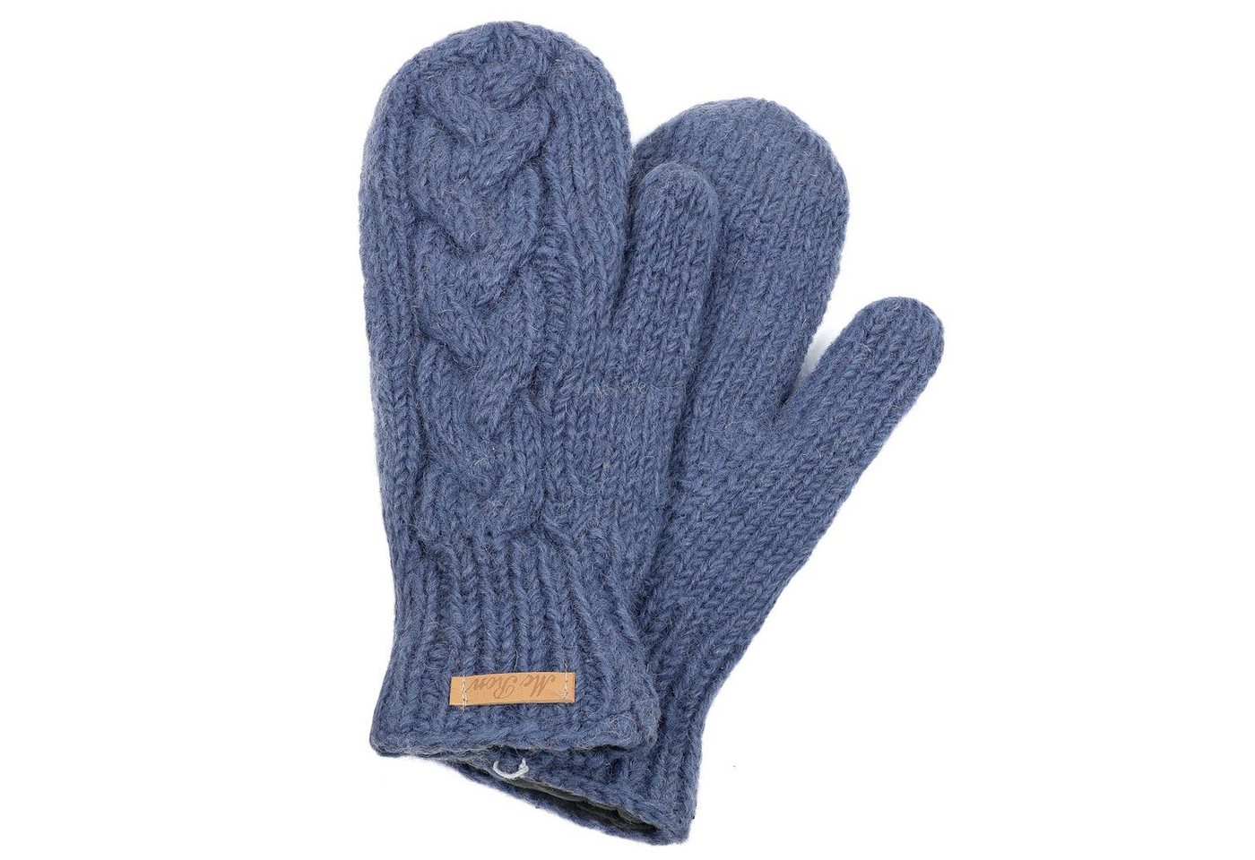 McRon Strickhandschuhe Fäustlinge Modell Clara mit Fleece gefüttert, hoher Schurwollanteil McRon Strickhandschuhe Fäustlinge Modell Clara mit Fleece gefüttert, hoher Schurwollanteil von McRon