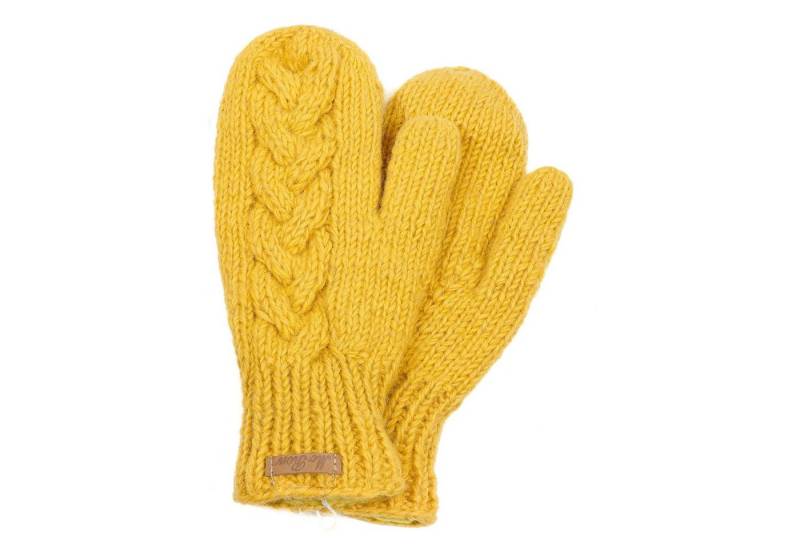 McRon Strickhandschuhe Fäustlinge Modell Clara mit Fleece gefüttert, hoher Schurwollanteil McRon Strickhandschuhe Fäustlinge Modell Clara mit Fleece gefüttert, hoher Schurwollanteil von McRon