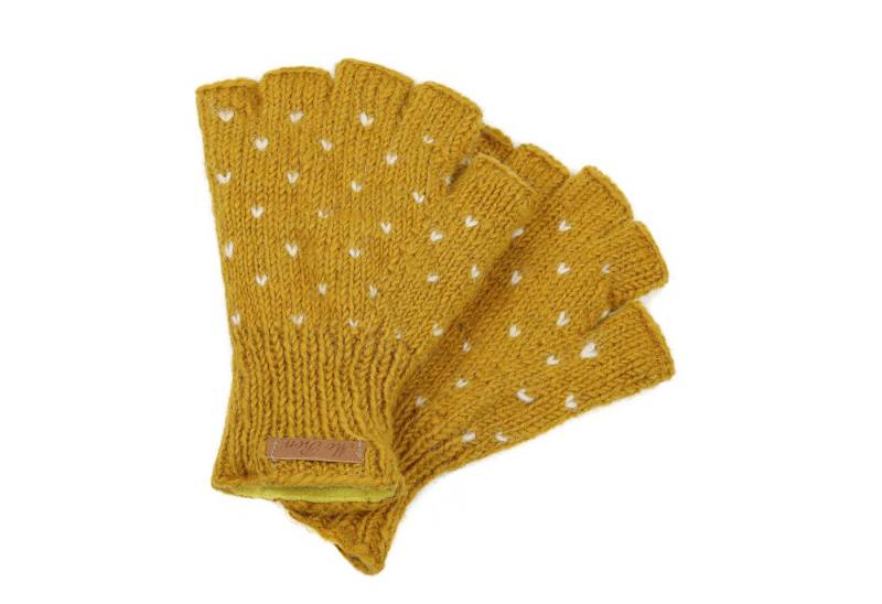 McRon Strickhandschuhe Fingerlose Handschuhe Modell Nirma von McRon