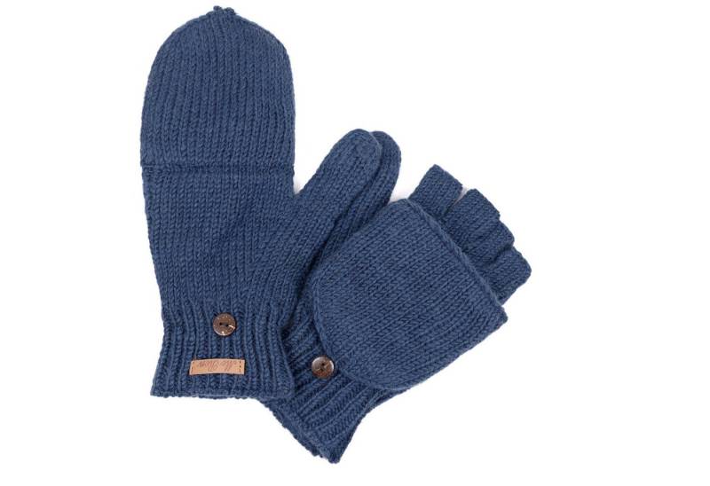 McRon Strickhandschuhe Klapphandschuhe, Klappfingerlinge Modell Vanessa von McRon