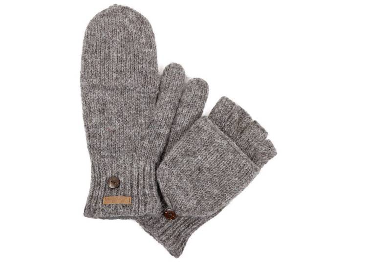 McRon Strickhandschuhe Klapphandschuhe, Klappfingerlinge Modell Vanessa von McRon