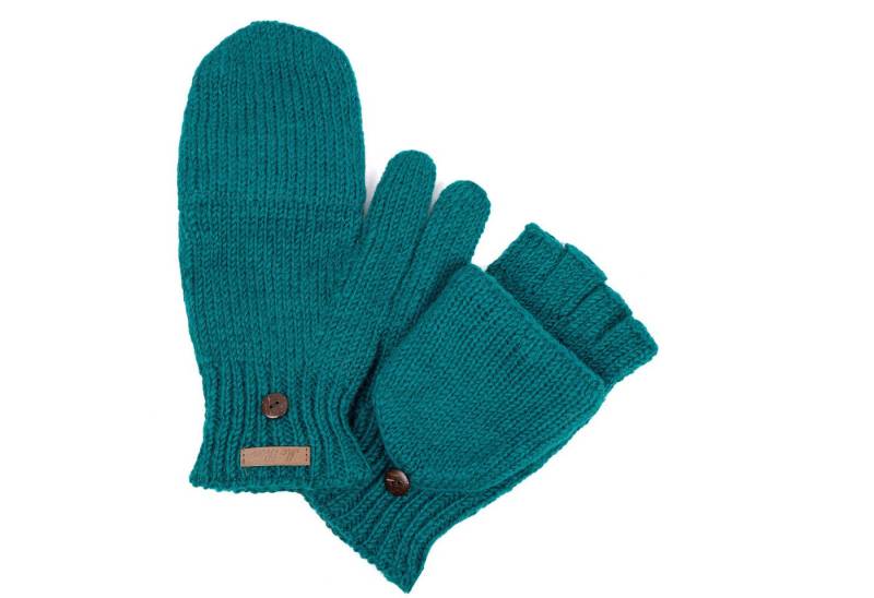 McRon Strickhandschuhe Klapphandschuhe, Klappfingerlinge Modell Vanessa von McRon