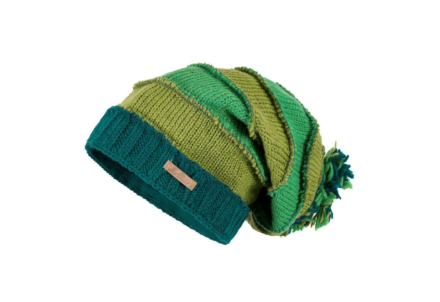 McRon Strickmütze Beanie Modell Keanu gefüttert mit Fleece, hoher Schurwollanteil, mit Bommel McRon Strickmütze Beanie Modell Keanu gefüttert mit Fleece, hoher Schurwollanteil, mit Bommel von McRon