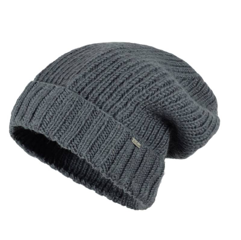 McRon Strickmütze Merino Strickmütze mit Umschlag Modell Vito von McRon