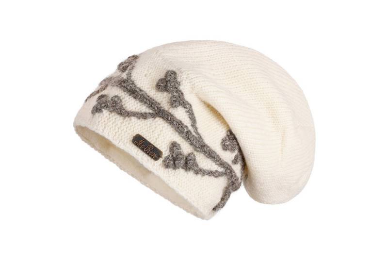 McRon Strickmütze Modell Lahara gefüttert mit Fleece, hoher Schurwollanteil von McRon