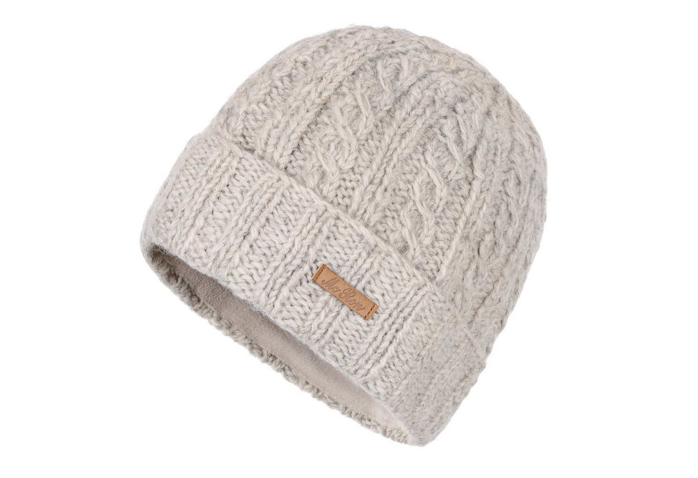 McRon Strickmütze Modell Samuel gefüttert mit Fleece, hoher Schurwollanteil McRon Strickmütze Modell Samuel gefüttert mit Fleece, hoher Schurwollanteil von McRon