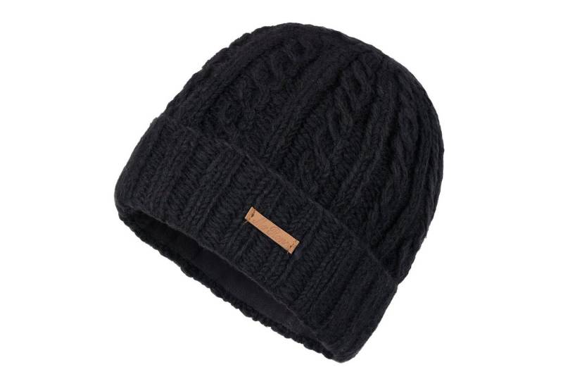 McRon Strickmütze Modell Samuel gefüttert mit Fleece, hoher Schurwollanteil von McRon