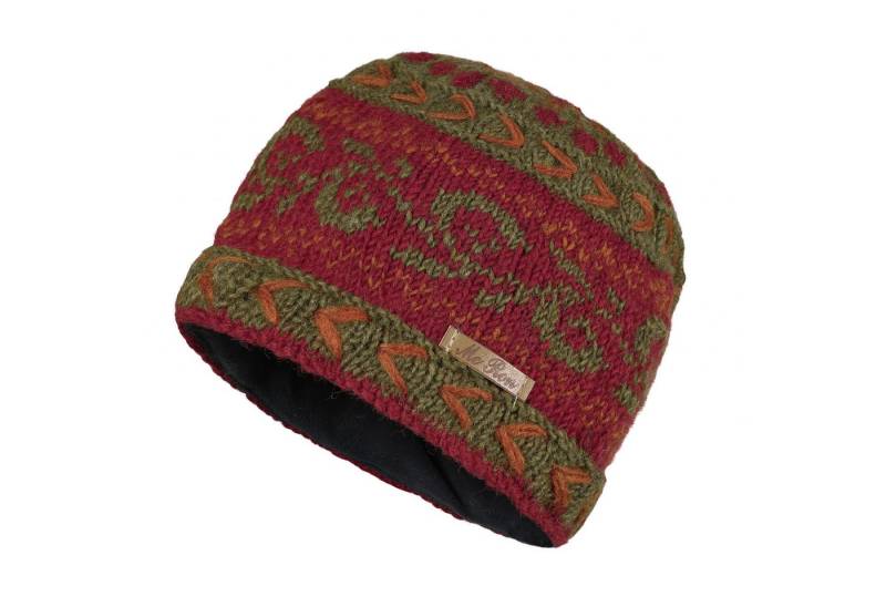 McRon Strickmütze Wollmütze Modell Mickel komplett gefüttert von McRon