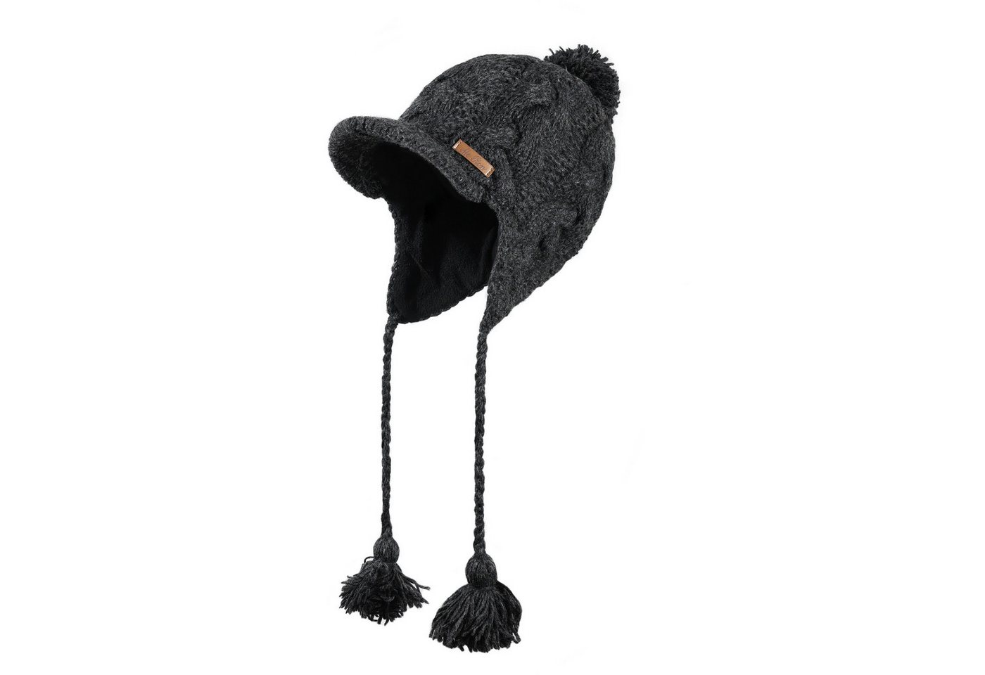 McRon Strickmütze Wollmütze Modell Susi gefüttert mit Fleece von McRon