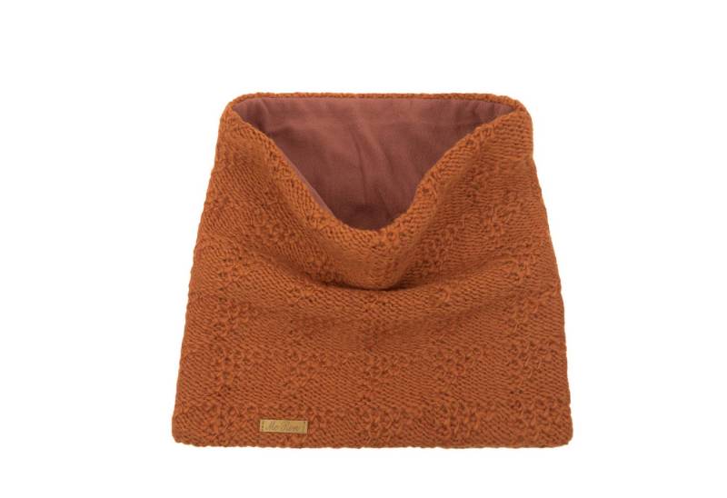 McRon Strickschal Gestrickter Loop Modell Nina, komplett gefüttert von McRon