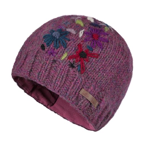 Wollmütze Modell Daful (Lila Mix 232) von McRon