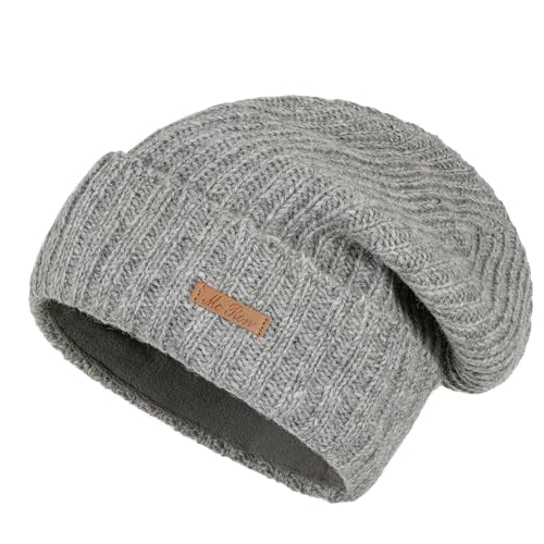 Wollmütze Modell Riva Hellgrau Melange 9518 von McRon