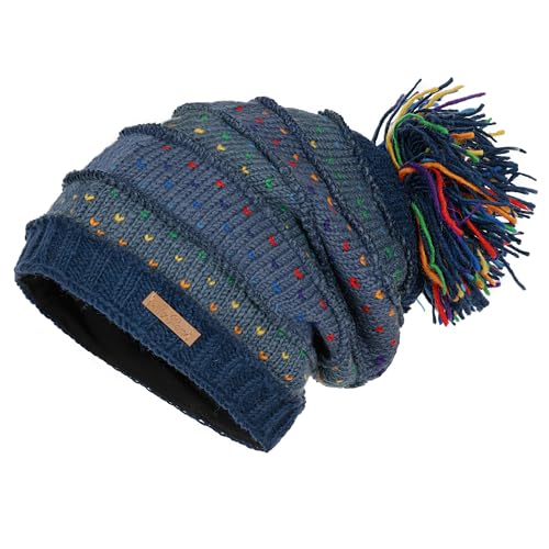 Wollmütze Modell Tikano D Blau von McRon