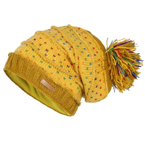 Wollmütze Modell Tikano H Gelb von McRon