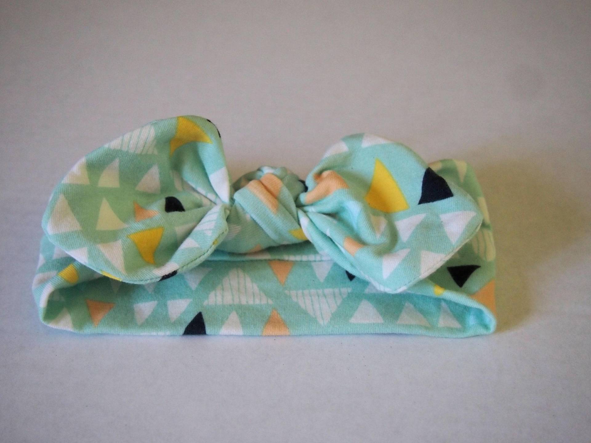 Baby Haarband Mit Dreieck Muster, 3-6 Monate von Mccannmade