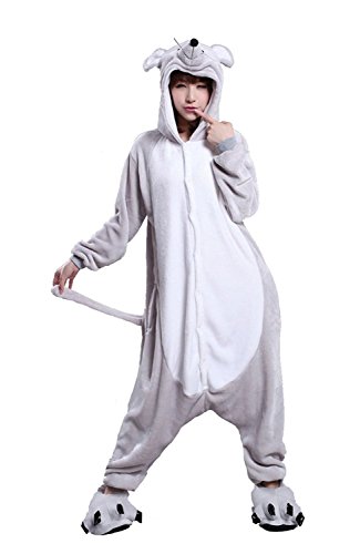 Mcdslrgo Unisex-Erwachsene Weihnachten Onesie Pyjamas Halloween Cosplay Kostüm von Mcdslrgo