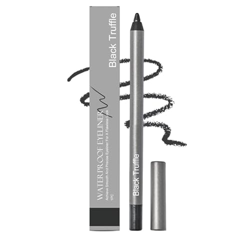 1440-Minuten-Langzeit-Eyeliner, farbiger Gel-Eyeliner, natürlicher Kontur-Eyeliner in mattem Schwarz, langanhaltender ultrapigmentierter Gel-Liner (Schwarzer Trüffel) von Mciluyaiio