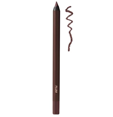 Eyeliner-Stift, 24 Stunden wasserfest, anspitzbarer Eyeliner-Duo, 2-in-1-Eyeliner und Augenbrauenstift, verschmiert nicht, verblasst nicht, ist geschmeidig und leicht zu färben (Pflaume) von Mciluyaiio