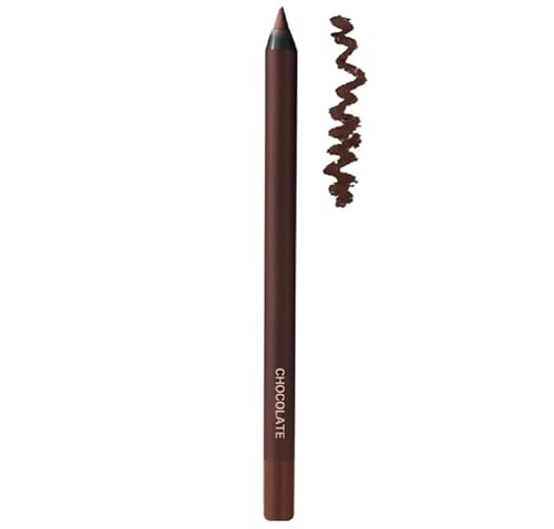 Eyeliner-Stift, 24 Stunden wasserfest, anspitzbarer Eyeliner-Duo, 2-in-1-Eyeliner und Augenbrauenstift, verschmiert nicht, verblasst nicht, ist geschmeidig und leicht zu färben (Schokolade) von Mciluyaiio