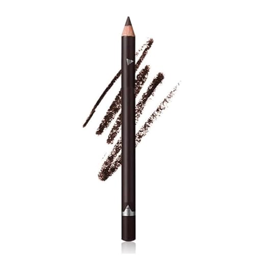 Systemous 24 Stunden wasserfester Eyeliner, doppelt anspitzbarer Kajalstift, 2-in-1 Eyeliner und Augenbrauenstift, verwischt nicht, verblasst nicht, gleichmäßig und leicht zu färben (Dunkelbraun) von Mciluyaiio