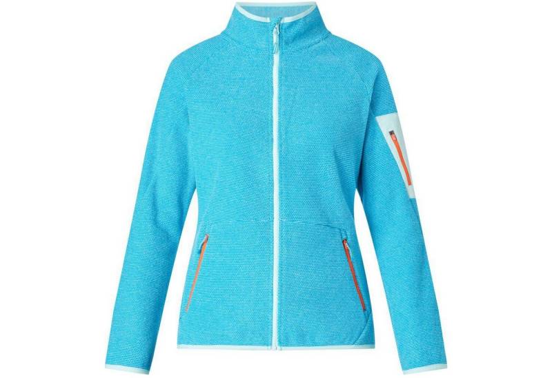McKINLEY Fleecejacke Tallac II wms - Damen Fleecejacke - hellblau/orange von Mckinley