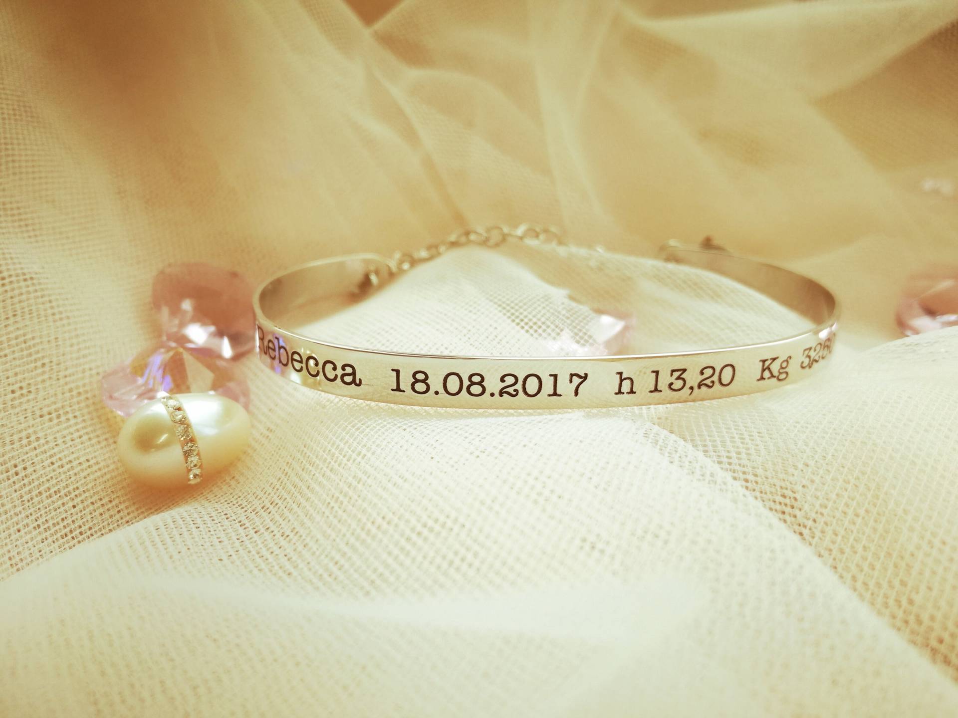 925 Silber Armband Mit Gravur Von Angepasst 925 Silber Armband Mit Gravur Von Angepasst von MdiMartina