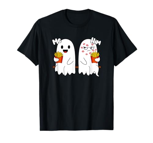 Ich er Boo küssen Ghosts Food Fans lustige Mädchen weiblich T-Shirt Ich er Boo küssen Ghosts Food Fans lustige Mädchen weiblich T-Shirt von Me + Him Ghost Boo Couple Designs