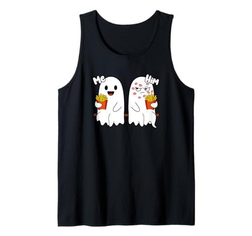 Ich er Boo küssen Ghosts Food Fans lustige Mädchen weiblich Tank Top Ich er Boo küssen Ghosts Food Fans lustige Mädchen weiblich Tank Top von Me + Him Ghost Boo Couple Designs