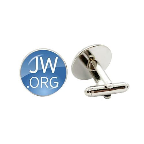 MeLbiz Manschettenknöpfe Anstecknadeln Steampunk Zeugen Jehovas Glaskuppel Cabochon Silber Manschette Knopf Schmuck Geschenk von MeLbiz