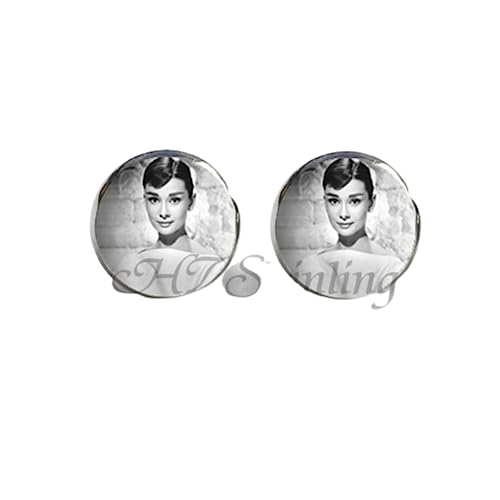 Hepburn in Paris Ohrringe Audrey Hepburn Schmuck Ohrring berühmtes Zitat Ohrstecker für Damen von MeLbiz