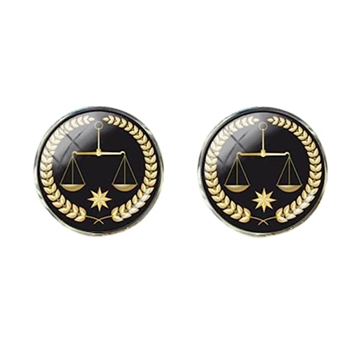 Herren-Manschettenknöpfe mit Aufschrift "Judges Balance Justice" von MeLbiz