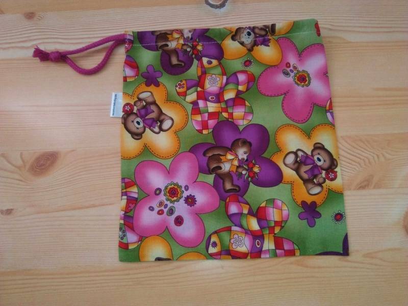 Bolsa De Merienda, Tela, Niños, Bocadillo, Sandwich, Para Merienda von MeSaleBordado