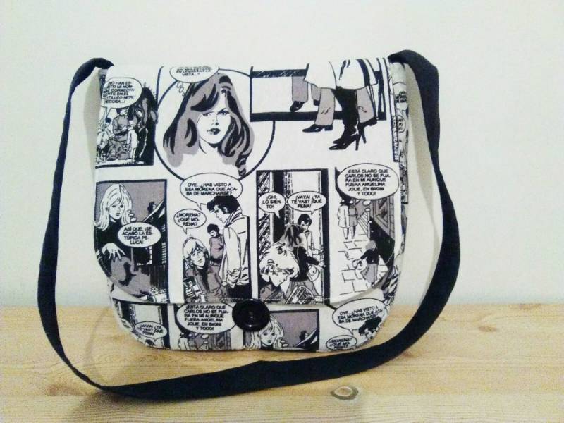 Comic-Brief, Comic-Billerso, Tele-Fell, Cruzado-Bilanz, Juvenil-Bolso, Lona-Bilanz von MeSaleBordado