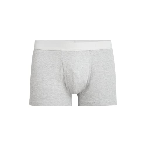 Hose aus Stretch-Baumwolle mit Hosenschlitz, grau meliert, XXX-Large von MeUndies