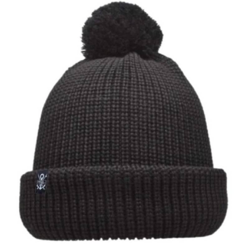 Mea das Ding Strickmütze Mea Mütze Oslo Bommelmütze 100 % Schurwolle (Merinowolle) mit Bommel - doppellagig von Mea das Ding