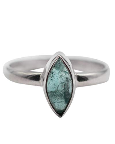 925 Sterling Silber Flurit Edelstein Ring Größe 8 US Silber Feiner Ring Schmuck Meadows, Sterling Silber Silber Sterlingsilber Silber Stein, Fluorit 925 Sterling Silber Flurit Edelstein Ring Größe 8 US Silber Feiner Ring Schmuck Meadows, Sterling Silber Silber Sterlingsilber Silber Stein, Fluorit von Meadows