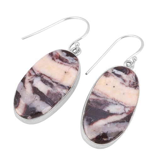 Coffee Jasper Earring, Gemstone Earring, 925 Sterling Silver Earring, Bohemian Earring von Meadows