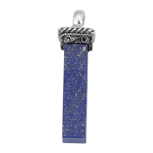 Stick Lapis Lazuli Pendant, 925 Sterling Silver Handmade Pendant, Gemstone Gifts von Meadows