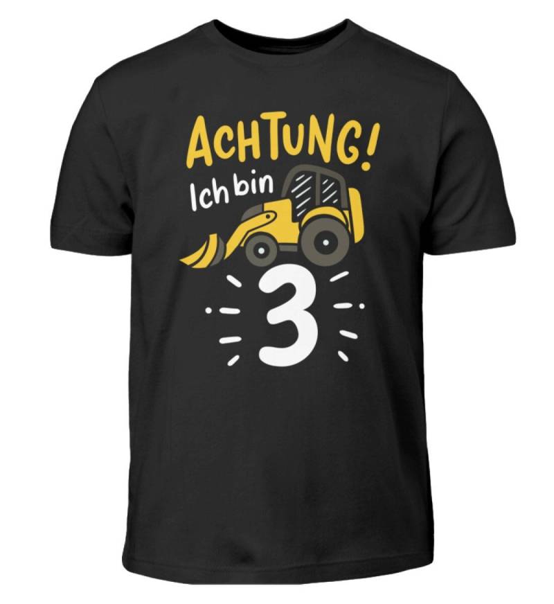 3. Geburtstag Bagger Baggerfahrer Bulldozer 3 Jahre Alt Mottoparty Kindergeburtstag Geschenkidee - Kinder T-Shirt von MeallasShop