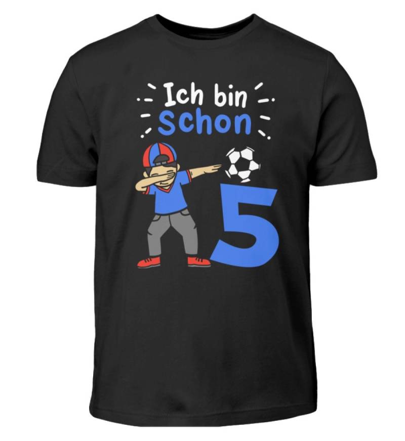 5. Geburtstag Fußball Fußballer Junge 5 Jahre Alt Ich Bin Schon - Kinder T-Shirt von MeallasShop