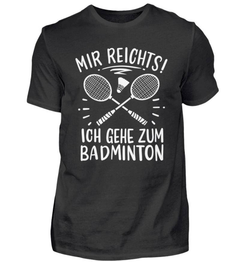 Badminton T-Shirt Badmintonspieler Badmintonschläger Badminton-Racket Sport Mir Reichts Ich Gehe Zum - Herren Shirt von MeallasShop