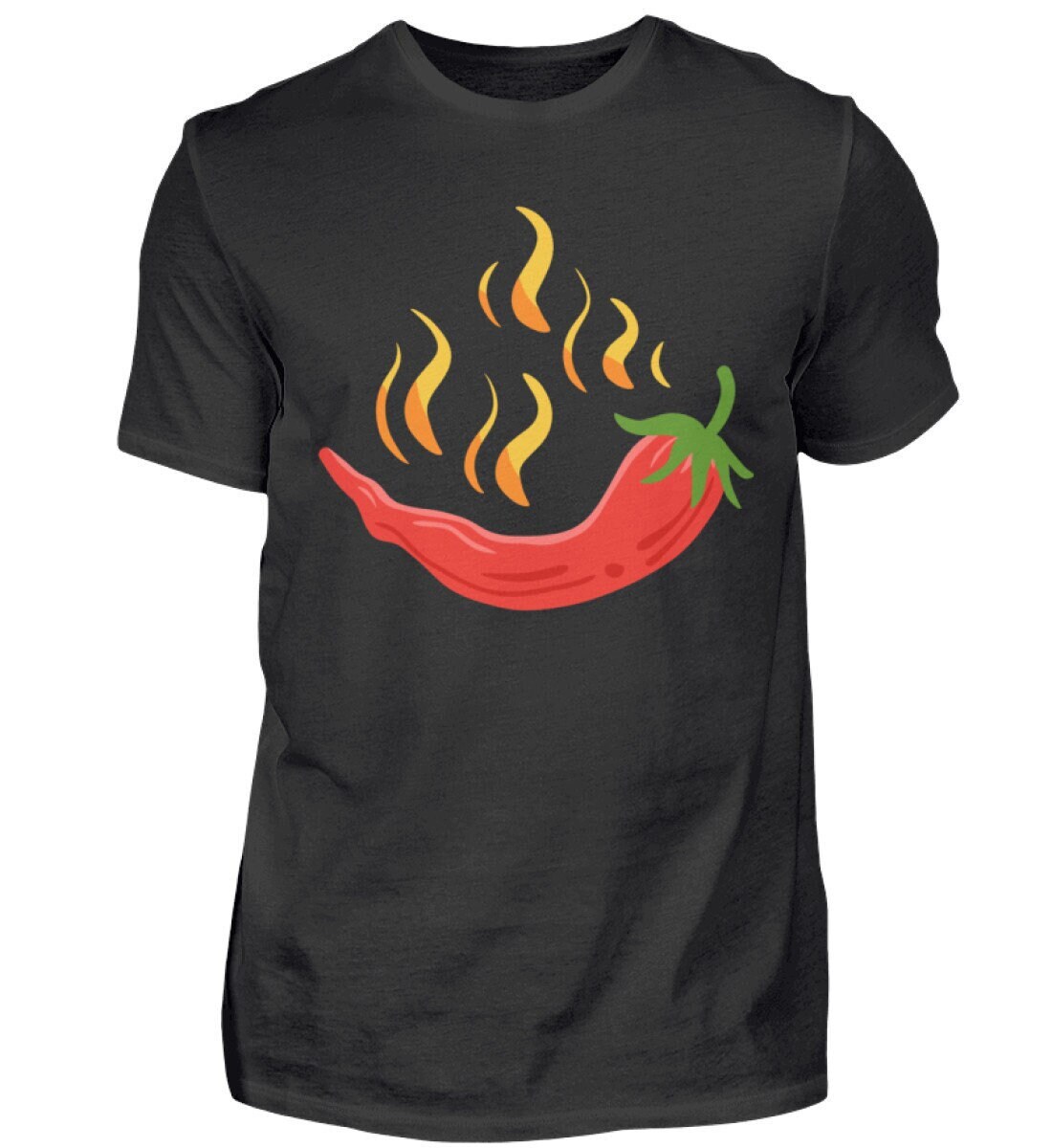 Chilischote Chili Jalapeno Feurig Bbq Grillen Koch Hobbykoch - Herren Shirt Chilischote Chili Jalapeno Feurig Bbq Grillen Koch Hobbykoch - Herren Shirt von MeallasShop
