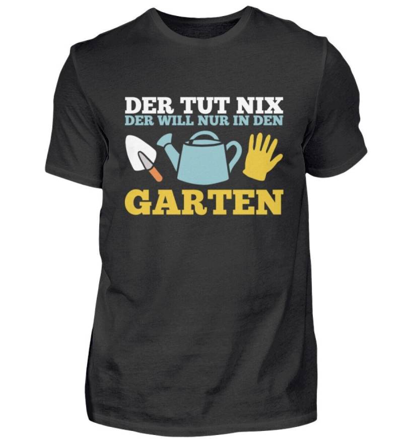 Garten T-Shirt Gärtner Hobbygärtner Gartenarbeit Der Tut Nix Will Nur in Den - Herren Shirt von MeallasShop
