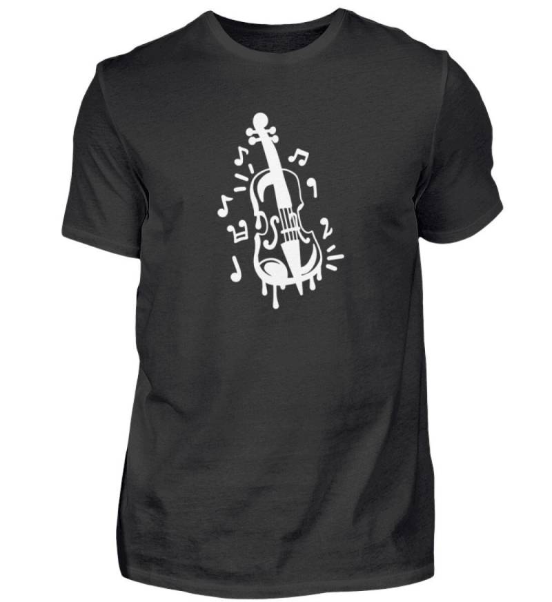 Geige Geiger Violine Violinist Musiker Musikinstrument - Herren Shirt von MeallasShop