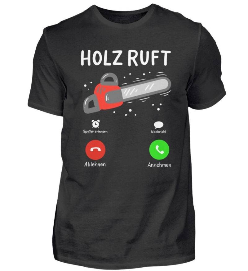 Holzfäller Baumpfleger Forstwirt Waldarbeiter Holzhändler Holz Ruft - Herren Shirt von MeallasShop