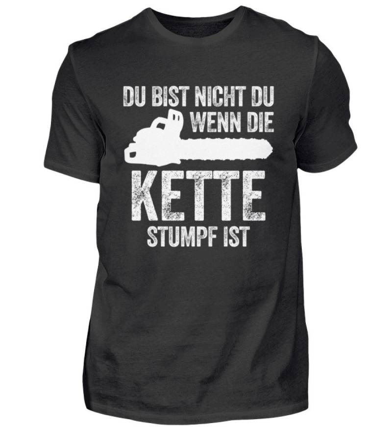 Holzfäller T-Shirt Kettensäge Waldarbeiter Forstwirt Baumpfleger Arborist - Herren Shirt von MeallasShop