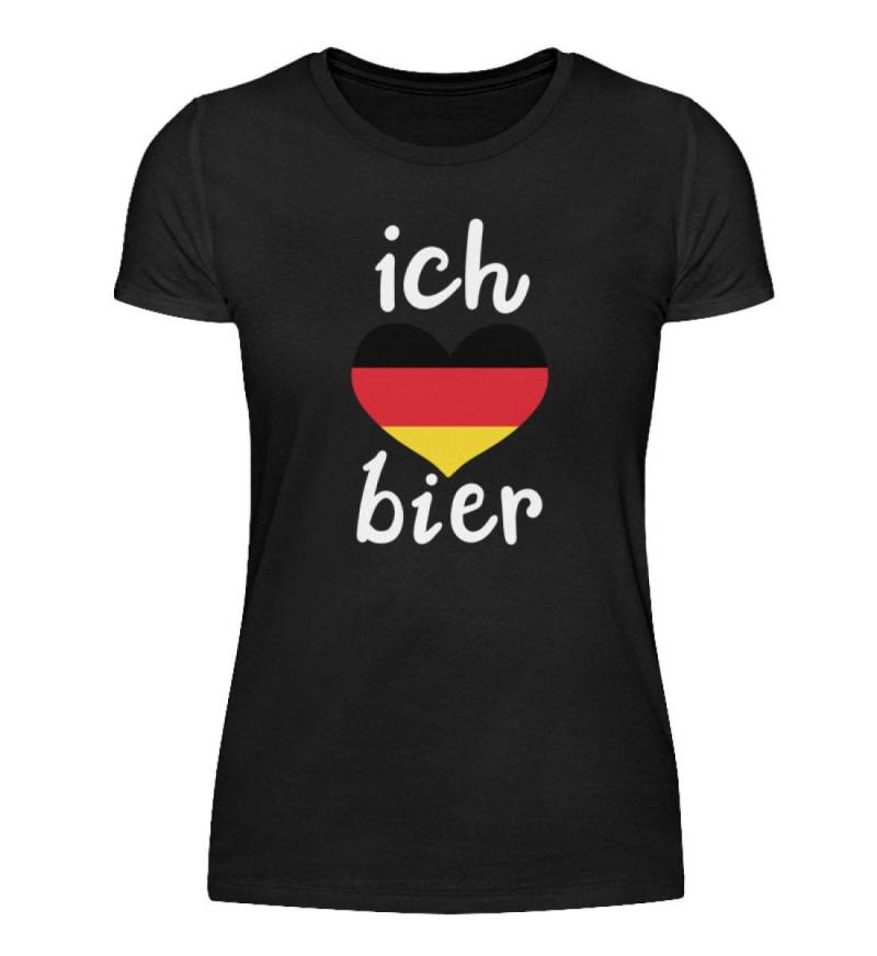 Ich Liebe Bier Shirt Deutschland Bierliebhaber - Damenshirt von MeallasShop